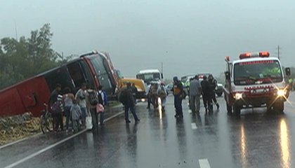 Download Video: Mortal accidente registrado en el cantón Naranjal, provincia del Guayas