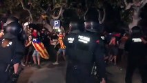 Violencia a las puertas del Parlament de Cataluña