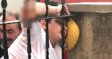 Arkadaşlarıyla Oynayan 11 Yaşındaki Çocuk, Demir Korkuluklara Saplandı
