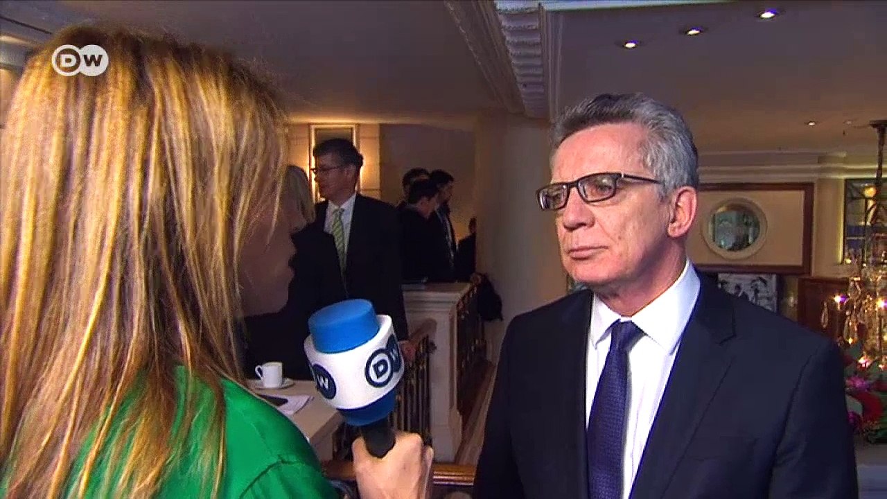 Thomas de Maizière: 'Sicherheit nicht zum Tauschobjekt machen' | DW Deutsch