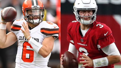 Comparing Week 4 game film of Baker Mayfield and Josh Rosen