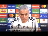 Jose Mourinho - 'Some Players Care More Than Others'