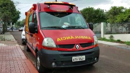 Idoso de 99 anos fica ferido após sofrer queda