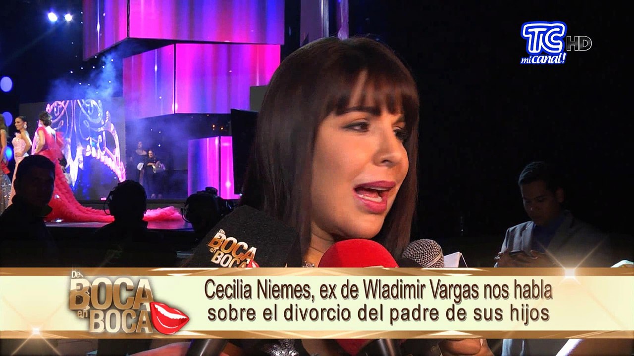 Cecilia Niemes se pronuncia sobre divorcio de Wladimir Vargas y Jennifer Pazmiño