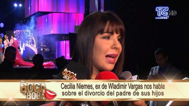 Cecilia Niemes se pronuncia sobre divorcio de Wladimir Vargas y Jennifer Pazmiño