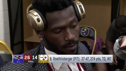 A.B. walks out of postgame interview after loss to Ravens