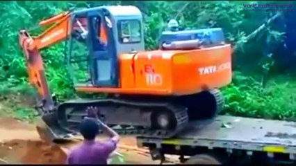 Crazy heavy equipment accidents _ fails compilation in the world