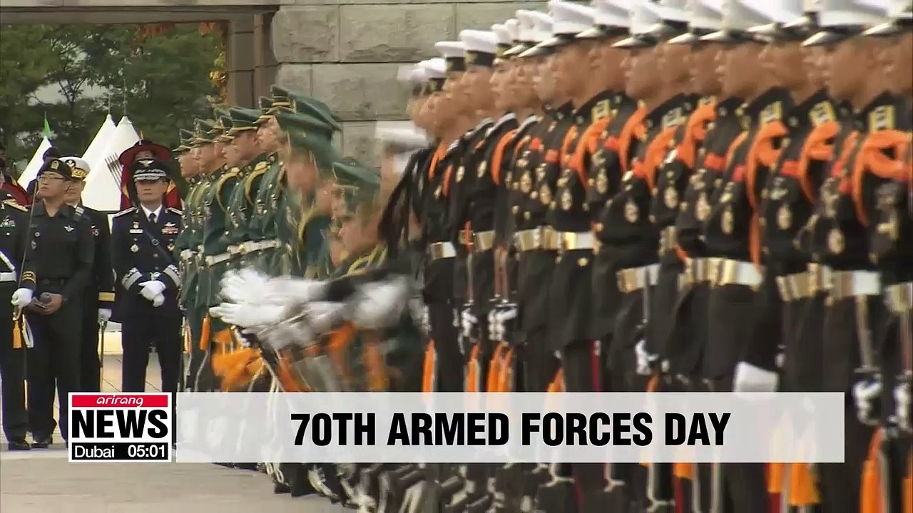 S. Korea commemorates soldiers on 70th Armed Forces Day