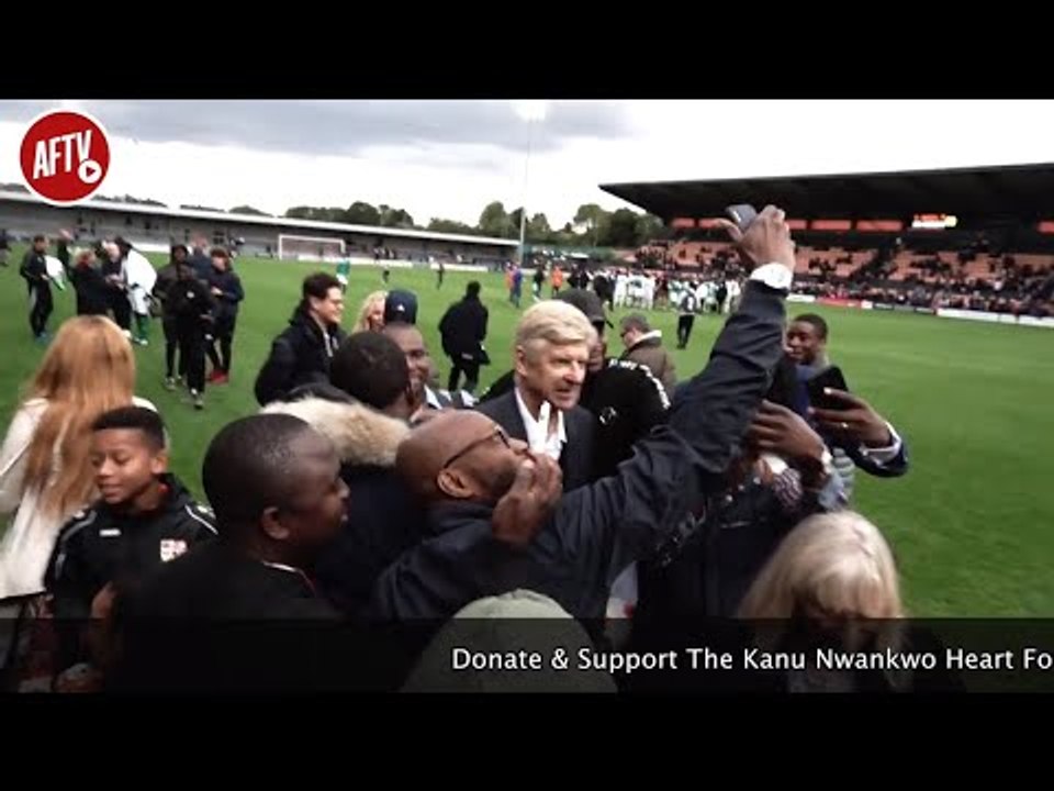 Kanu Cup Post Match Reactions Ft Arsene Wenger, Pires, Sol Campbell & Michael Essien