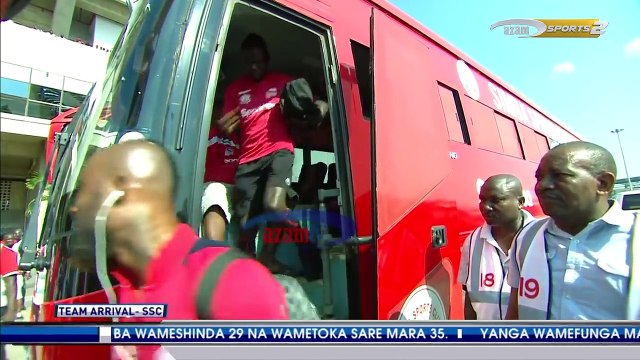 SIMBA VS YANGA: Hivi ndivyo timu zote mbili zilivyowasili Uwanja wa Taifa