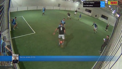 But de Jordan (5-13) - Pro Tech Habitat Vs Les Banqsters - 01/10/18 21:00 - LIGUE 1