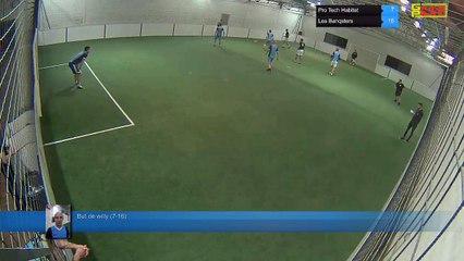 But de willy (7-16) - Pro Tech Habitat Vs Les Banqsters - 01/10/18 21:00 - LIGUE 1