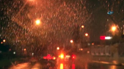 İstanbul’da yağmur etkili oluyor
