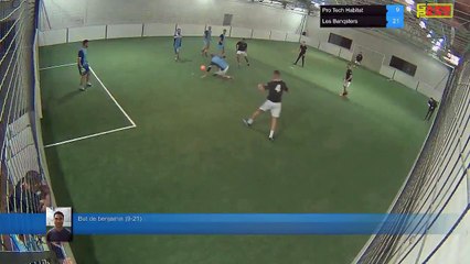 But de benjamin (9-21) - Pro Tech Habitat Vs Les Banqsters - 01/10/18 21:00 - LIGUE 1