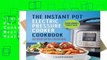 Library  The Instant Pot Electric Pressure Cooker Cookbook: Easy Recipes for Fast   Healthy Meals
