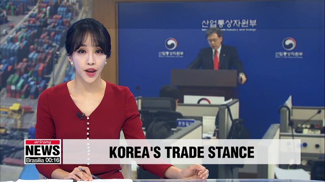 Korea's trade minister addresses trade uncertainties, revised KORUS deal