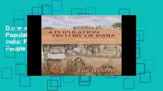 D.o.w.n.l.o.a.d E.b.o.ok A Population History of India: From the First Modern People to the