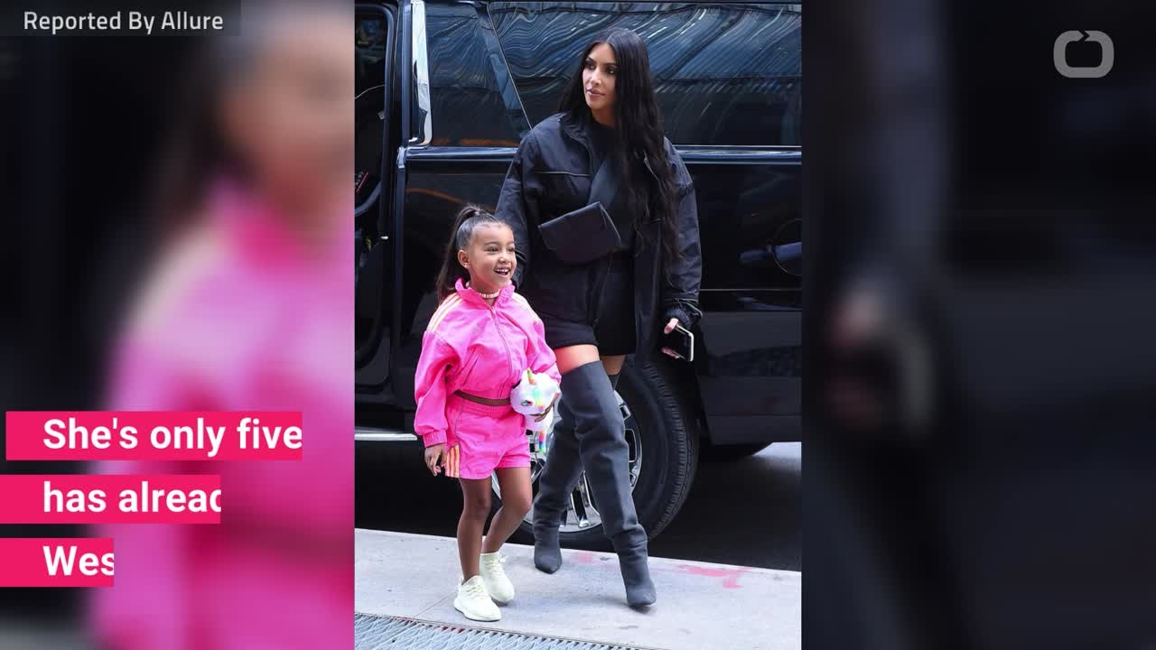 5-Year-Old North West Called A "Beauty Influencer"