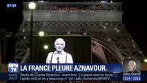 Peu importe l'âge et partout en France, on pleure Charles Aznavour
