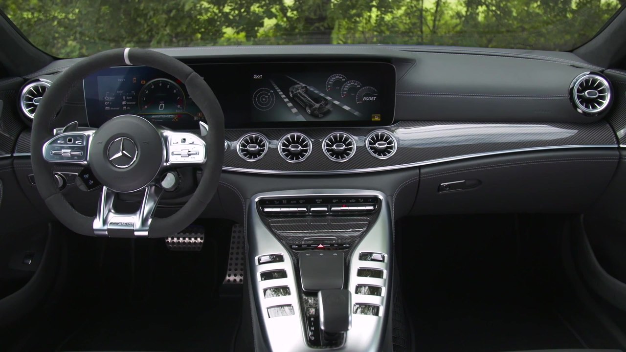 Mercedes-AMG GT 4-Türer Coupé - Das Interieurdesign