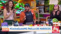 ¡Serrucho preparó una deliciosa PAELLA DE MARISCOS! - Mucho Gusto 2018