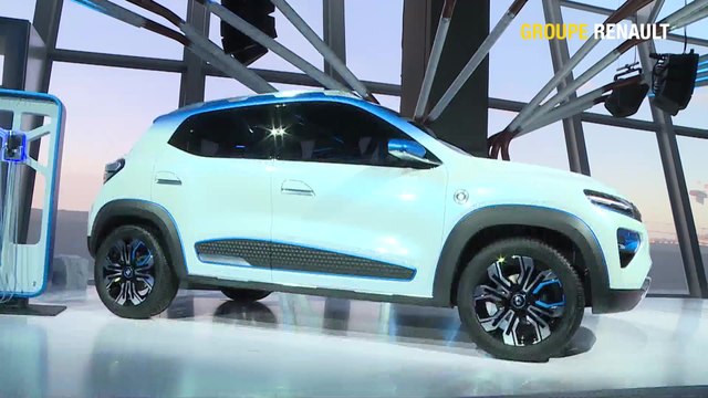 Carlos Ghosn, Groupe Renault CEO, announces new, affordable electric vehicles and unveils K-ZE