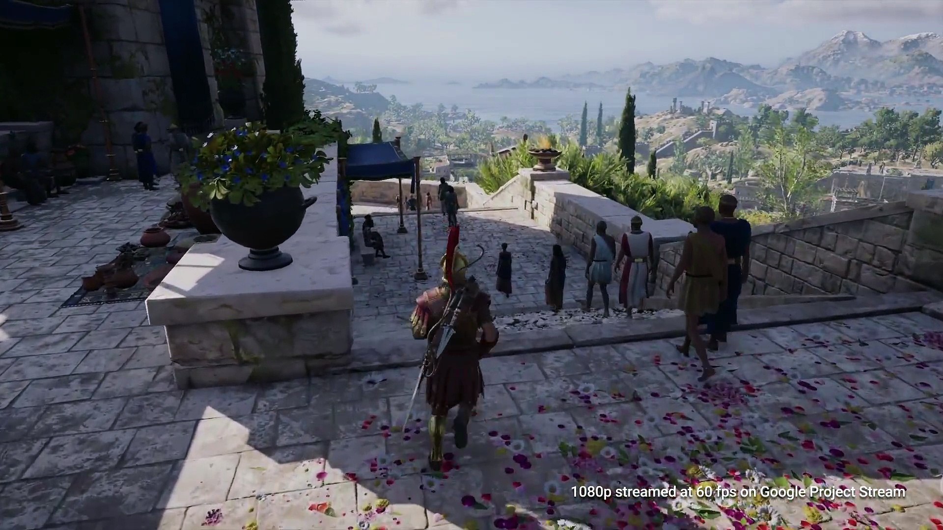 ⁣Assassin's Creed Odyssey en Project Stream de Google
