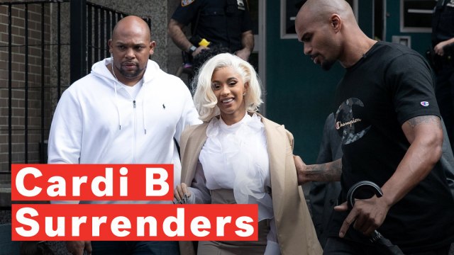 Cardi B Turns Herself In To Police Over Strip Club Fight