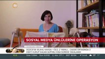 Sosyal medya ünlülerine uyuşturucu operasyonu yapıldı