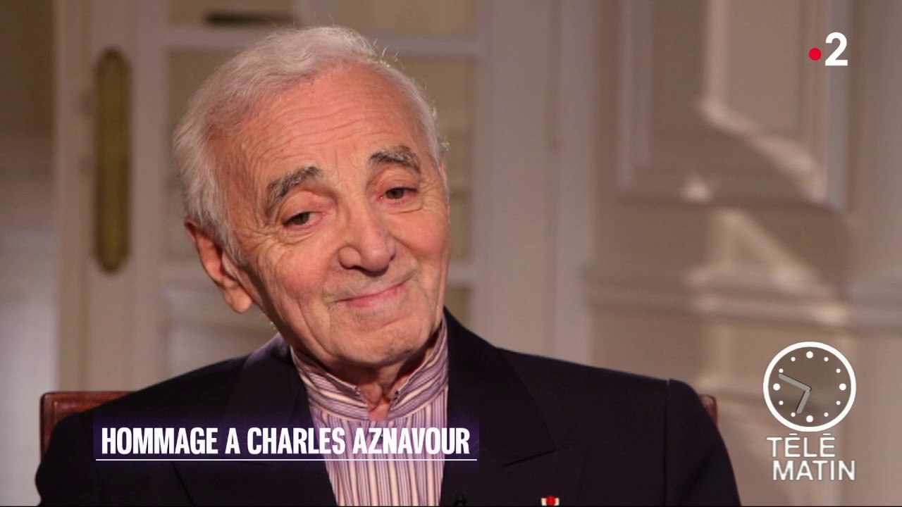 Portrait - Hommage à Aznavour