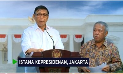 Pemerintah Sampaikan Hasil Rapat Penanganan Gempa Palu