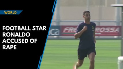 Football star Ronaldo accused of rape