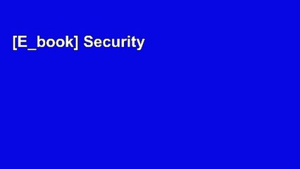 [E_book] Security Analysis: The Classic 1934 Edition