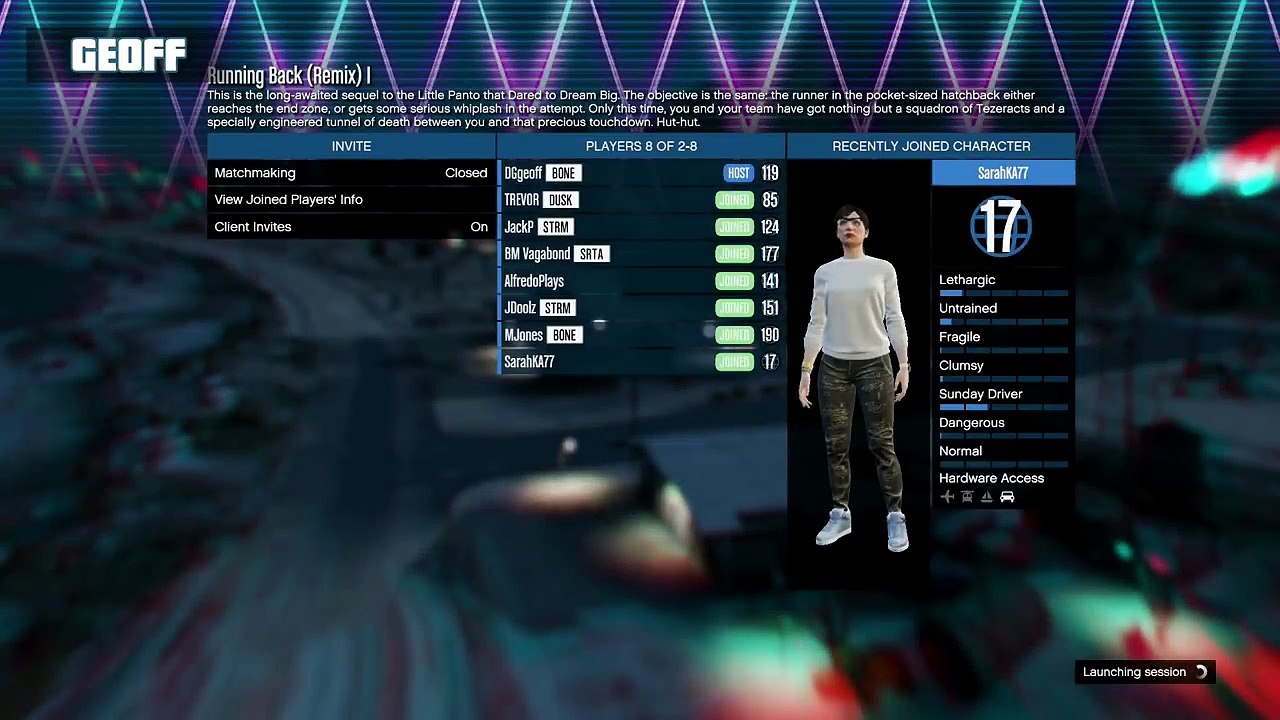Running Back Remix - GTA V | Let's Play