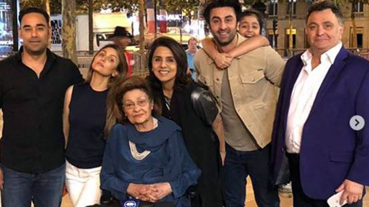 Ranbir Kapoor, Rishi Kapoor & Neetu Kapoor were missing from Krishna Raj's last moment | FilmiBeat