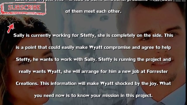 OMG Shocker Spoilers - Steffy and Wyatt suddenly become new couple in BB The Bold and The Beautiful