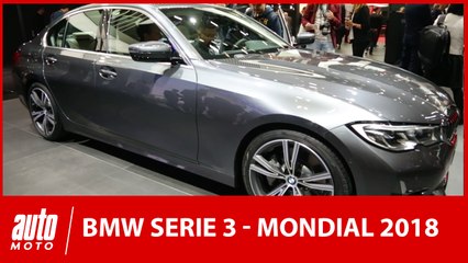 Mondial de l'auto : la BMW Série 3 en vidéo