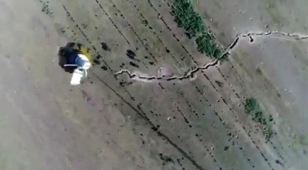 Ukrayna'da Bombalı İha Düşürüldü