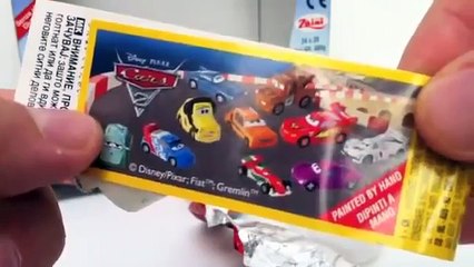 Tv cartoons movies 2019 Cars 2 Surprise Eggs Unboxing Disney Pixar toy gift - Kinder sorpresa huevo juguete regalo Cars-2