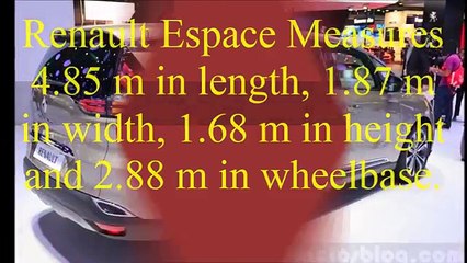 New Renault Espace 7-Seater SUV 2018 Launch Price Details
