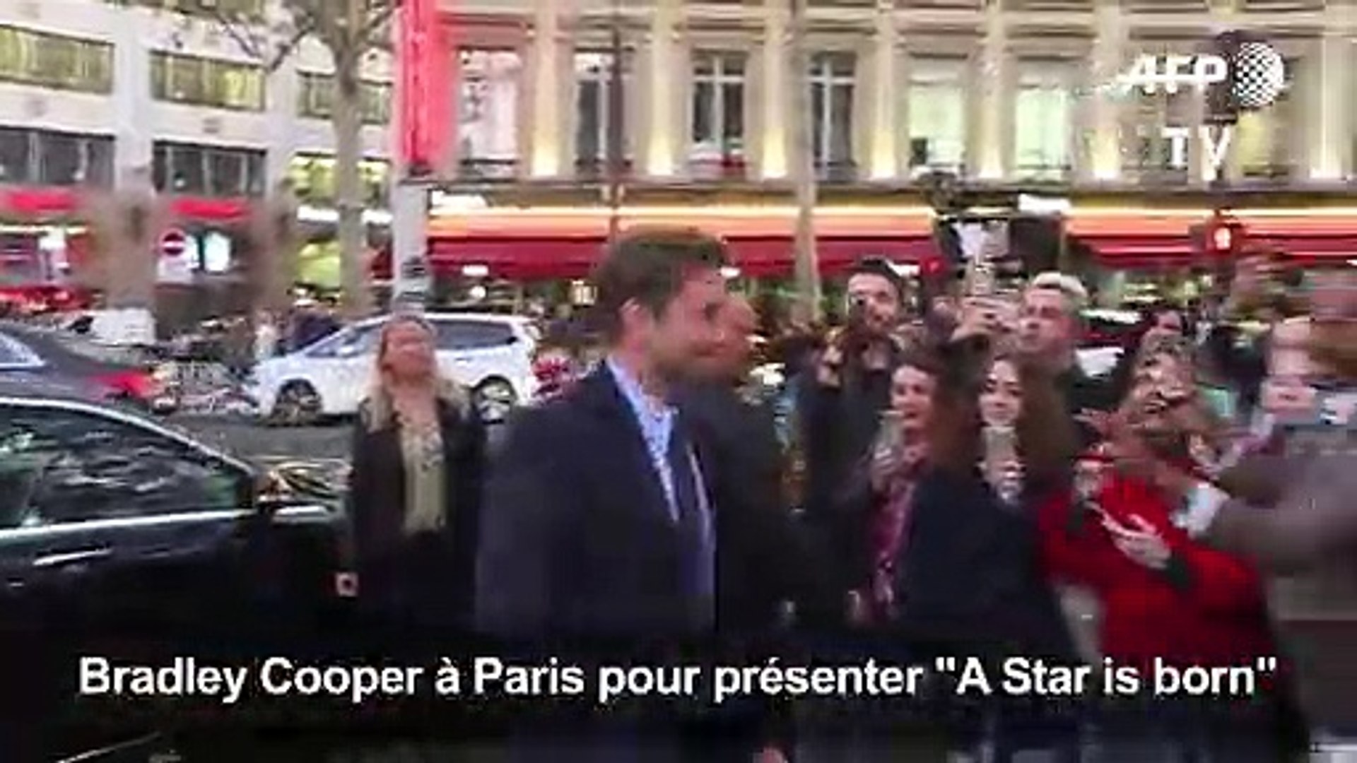 ⁣Bradley Cooper à Paris pour l'avant-première de