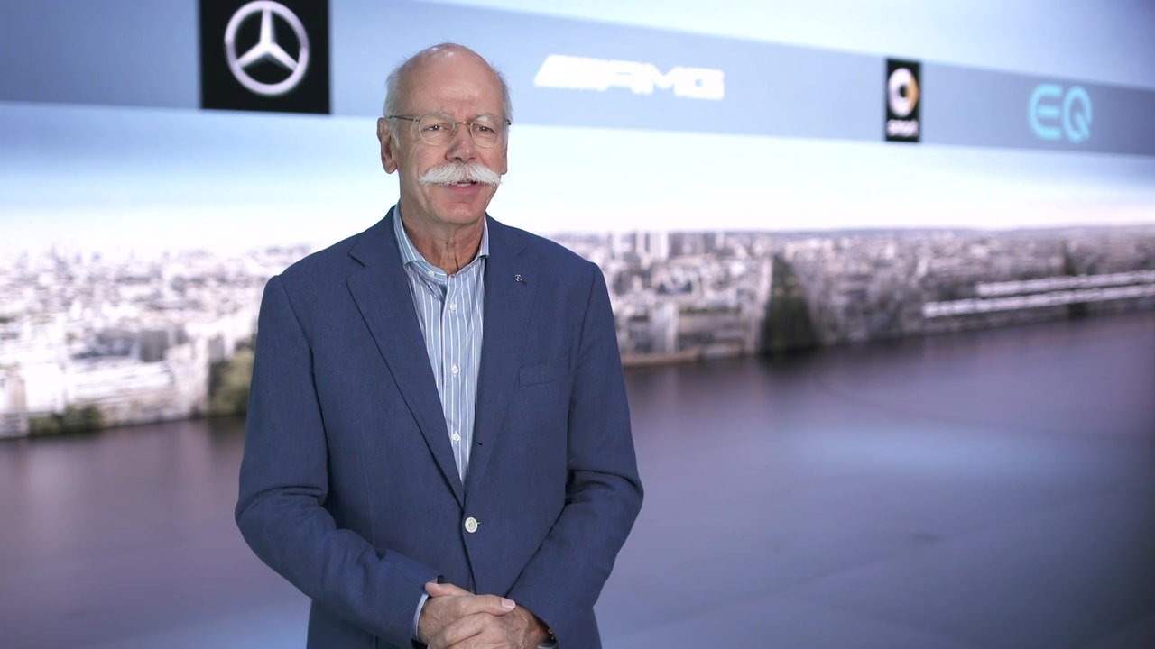 Mercedes-Benz GLE auf dem Pariser Autosalon 2018 - Interview Dr. Dieter Zetsche