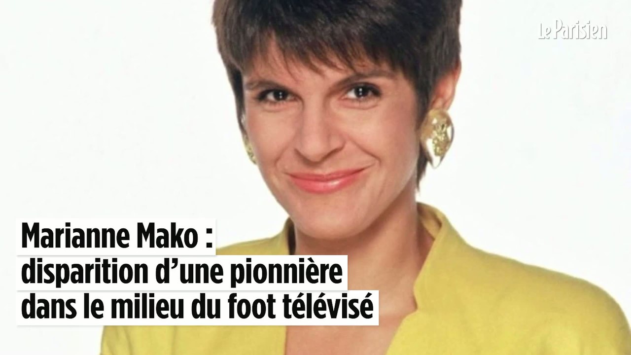 Marianne Mako : disparition d’une pionnière dans le milieu du foot télévisé