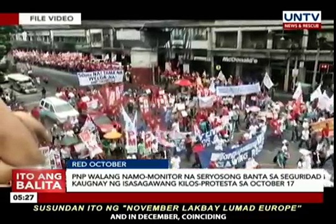 UNTV: Ito Ang Balita (October 01, 2018) PART 1