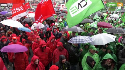 L'Avenir - Manif à Liège contre la pension à 67 ans