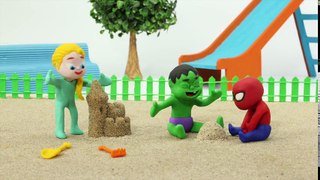 Tv cartoons movies 2019 FROZEN ELSA CHEF ❤ Superhero Babies, Hulk & Frozen Elsa Cartoons & Play Doh Stop Motion Movies