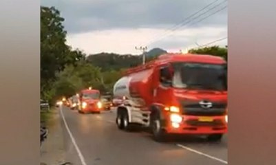 Polisi Kawal Ketat Pengiriman BBM ke Palu