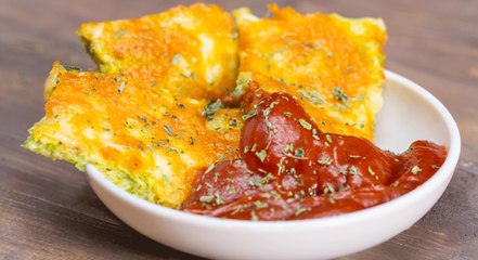 طريقة عمل شرائح الكوسا بالجبن