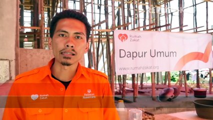 RZ Bangun Dapur Umum untuk Korban Gempa Palu