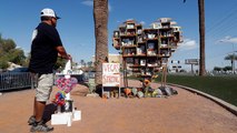 Gedenken an die Opfer des Massakers von Las Vegas
